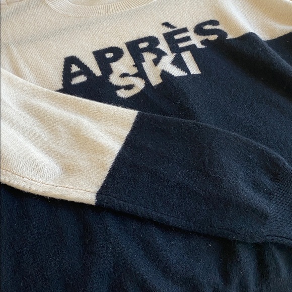 Skull Cashmere Cream Sweater - Picture 2 of 5